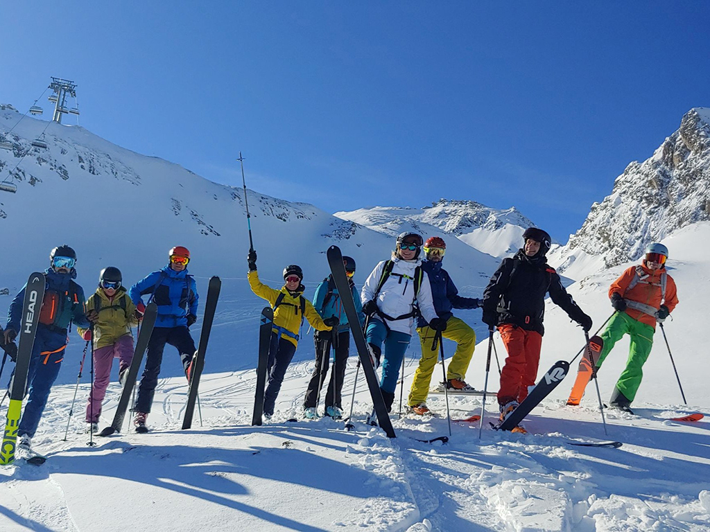 Skitechnik Gelände Advanced-Kurs